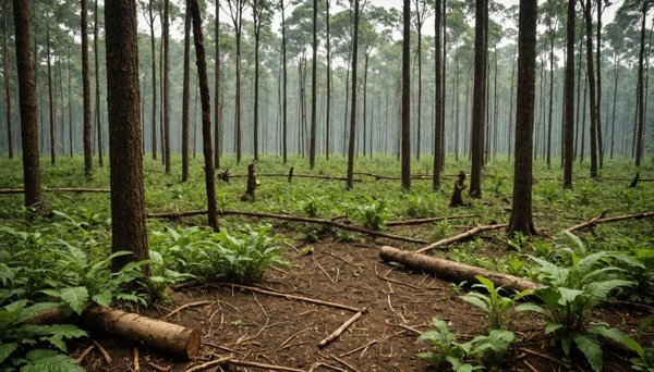 L'impact de la déforestation sur la faune et la flore