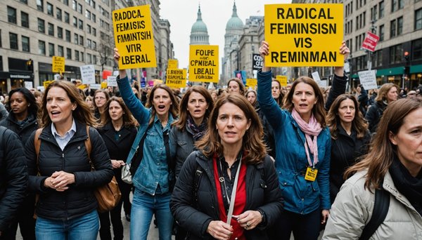 Féminisme radical vs féminisme libéral